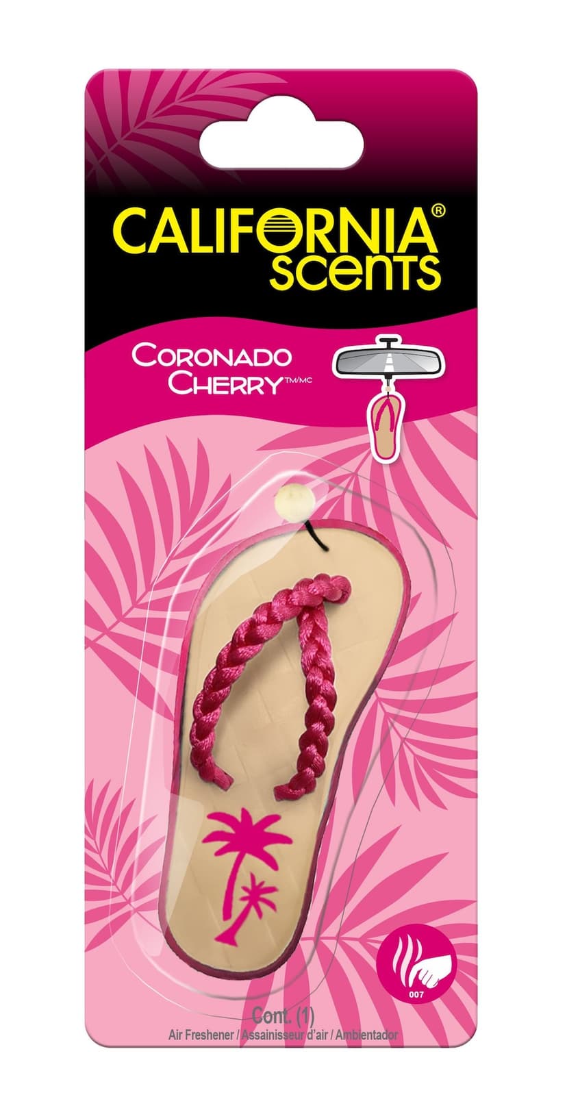 California Scents Sandal Air Freshener, Coronado Cherry, 1-pk