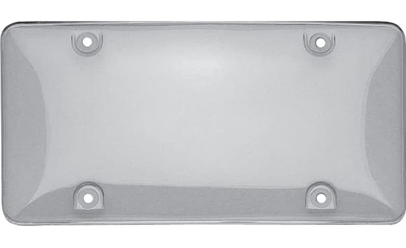 Clear Bubble Shield License Plate Frame