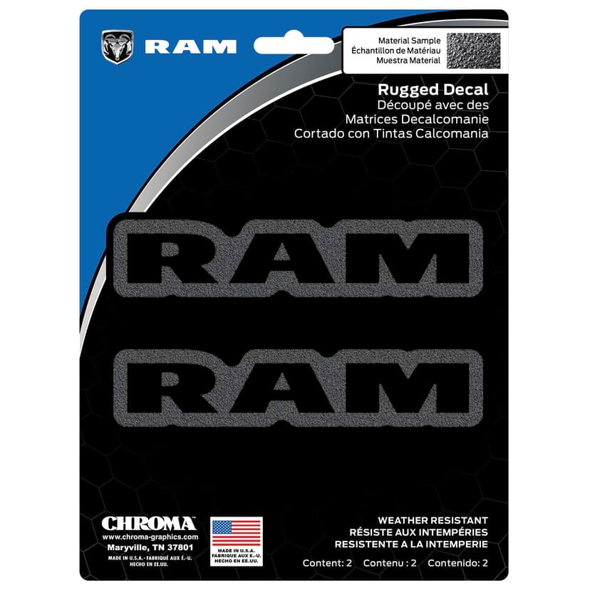 Rugged RAM Decal