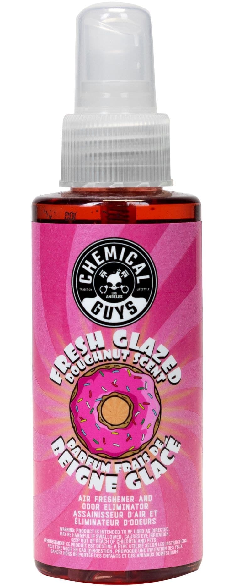 Chemical Guys Fresh Glazed Donut Air Freshener Spray, 4-oz