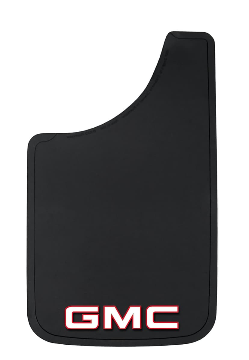 GMC Mud Guards, 11 x 19-in (28 x 48.3 cm), 2-pk, Black