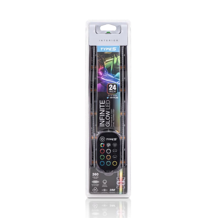 TYPE S Omni Infinite Glow LED, 24-in, Multi-Colour