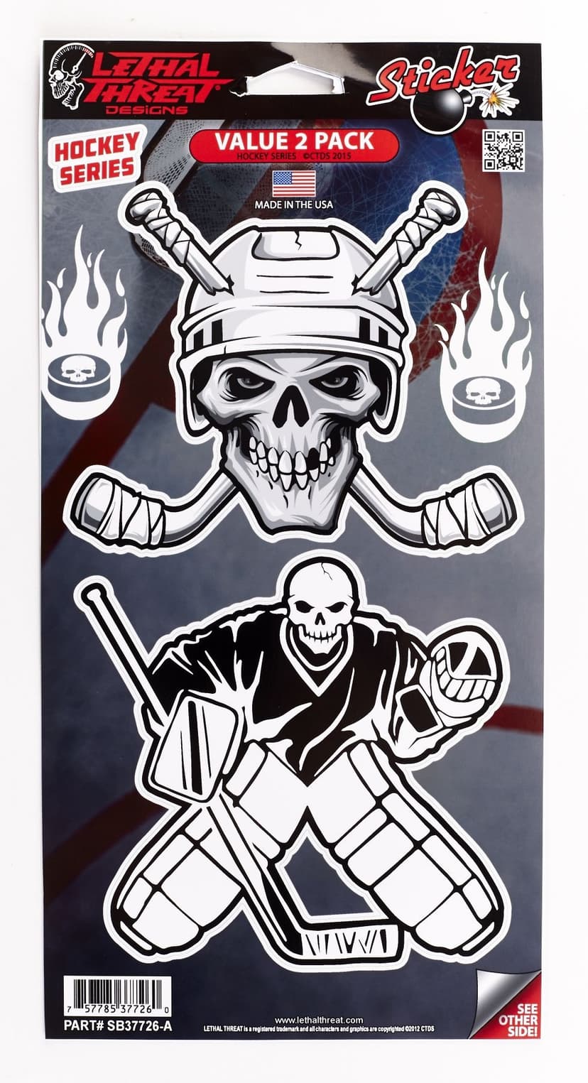 Lethal Threat Hot Rod Decal