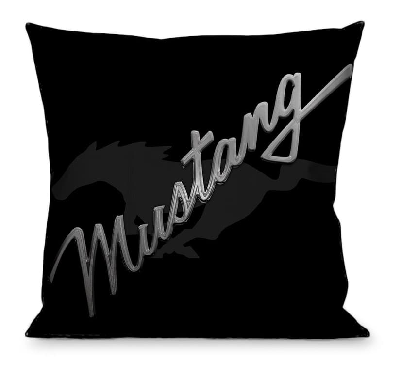 Mustang Throw Pillow