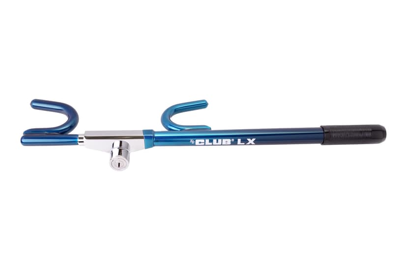 The Club LX Steering Wheel Lock, Blue