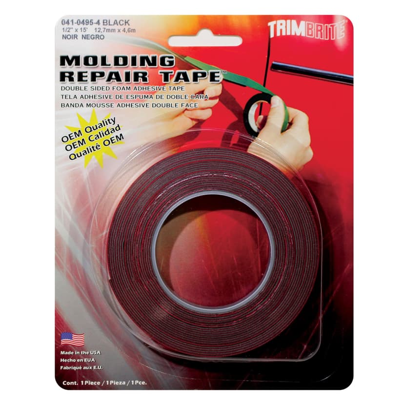 Trimbrite Body Molding Repair Tape, 1/2-in x 15-ft
