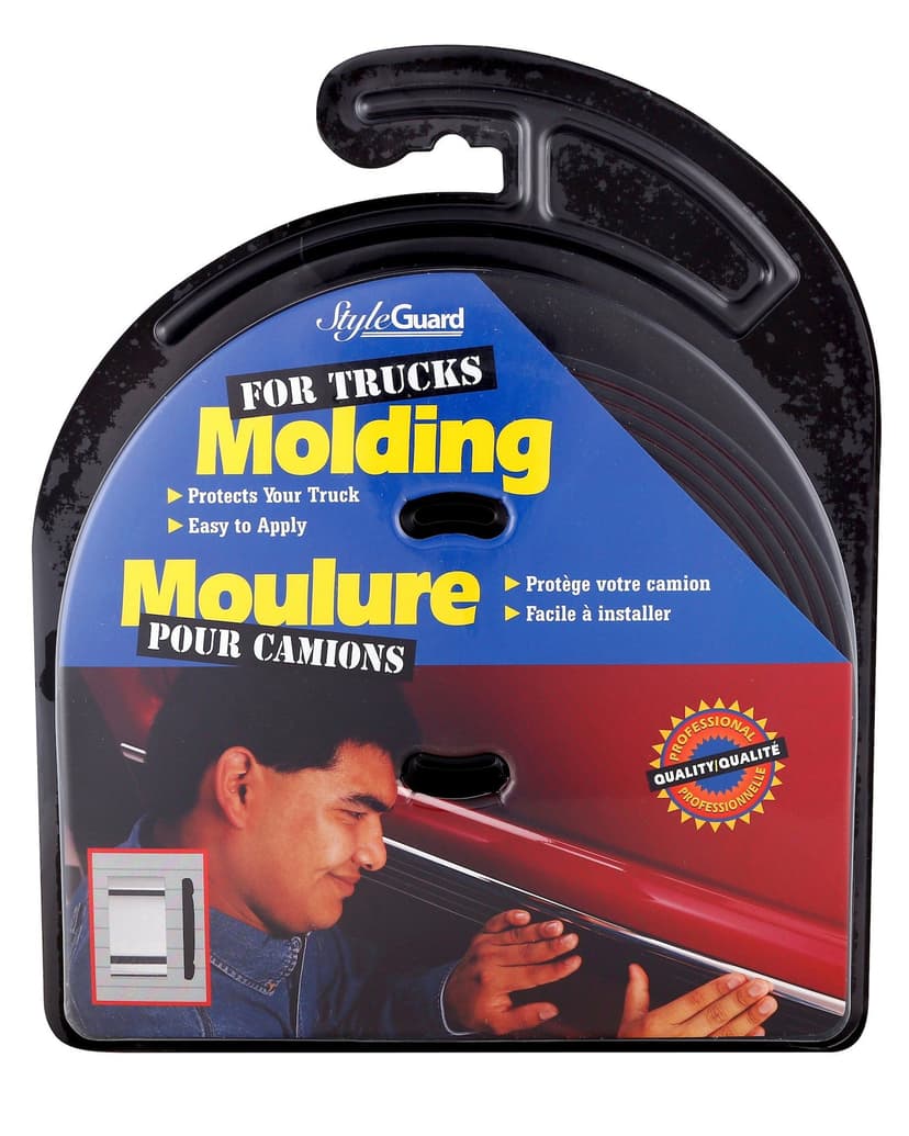 Cowles Custom Black & Chrome Sierra Truck Molding, 2-in