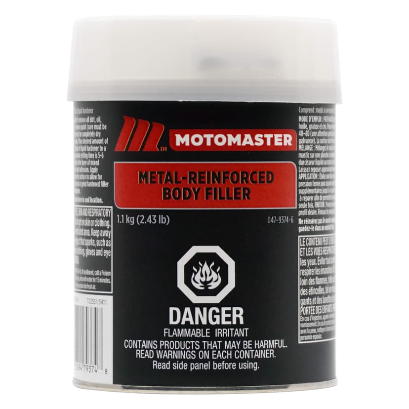 MotoMaster Metal Reinforced Body Filler, 384-mL