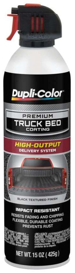 Dupli-Color® Automotive Premium Truck Bed Coating Aerosol Spray, Black, 425-g