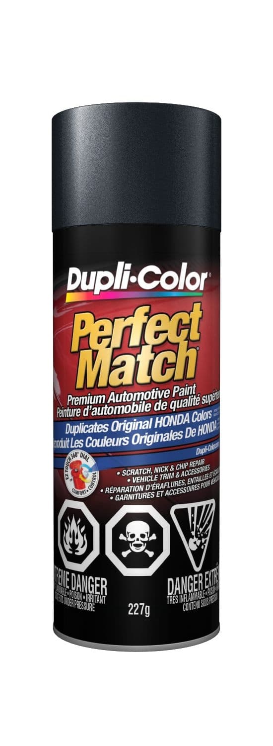Dupli-Color Perfect Match Premium Acrylic Lacquer Automotive Aerosol Spray Paint, Polished Metal Metallic (NH737M), 227-g