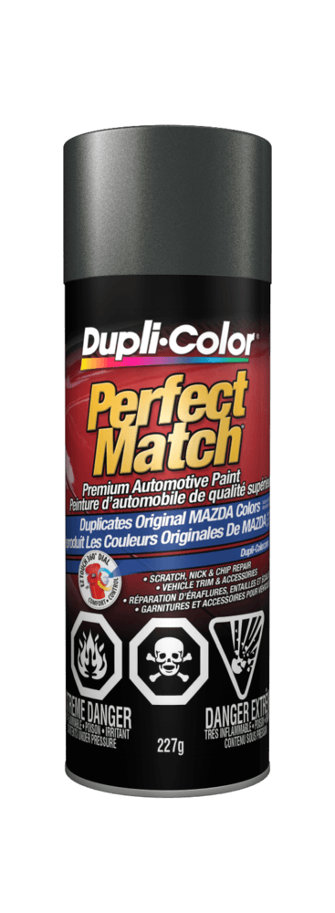 Dupli-Color Perfect Match Premium Acrylic Lacquer Automotive Aerosol Spray Paint, Graphite Mica, 227g