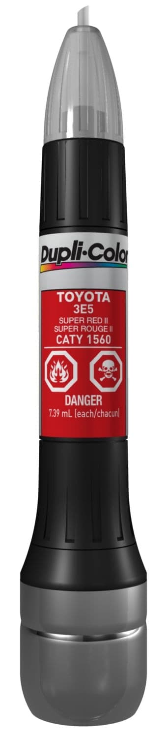Dupli-Color Scratch Fix All-In-1 Exact-Match Automotive Touch-Up Paint, Super Red II (3E5)
