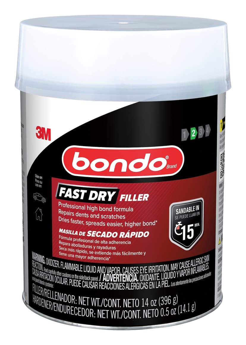 Bondo® Fast Dry Automotive Body Filler, Pint