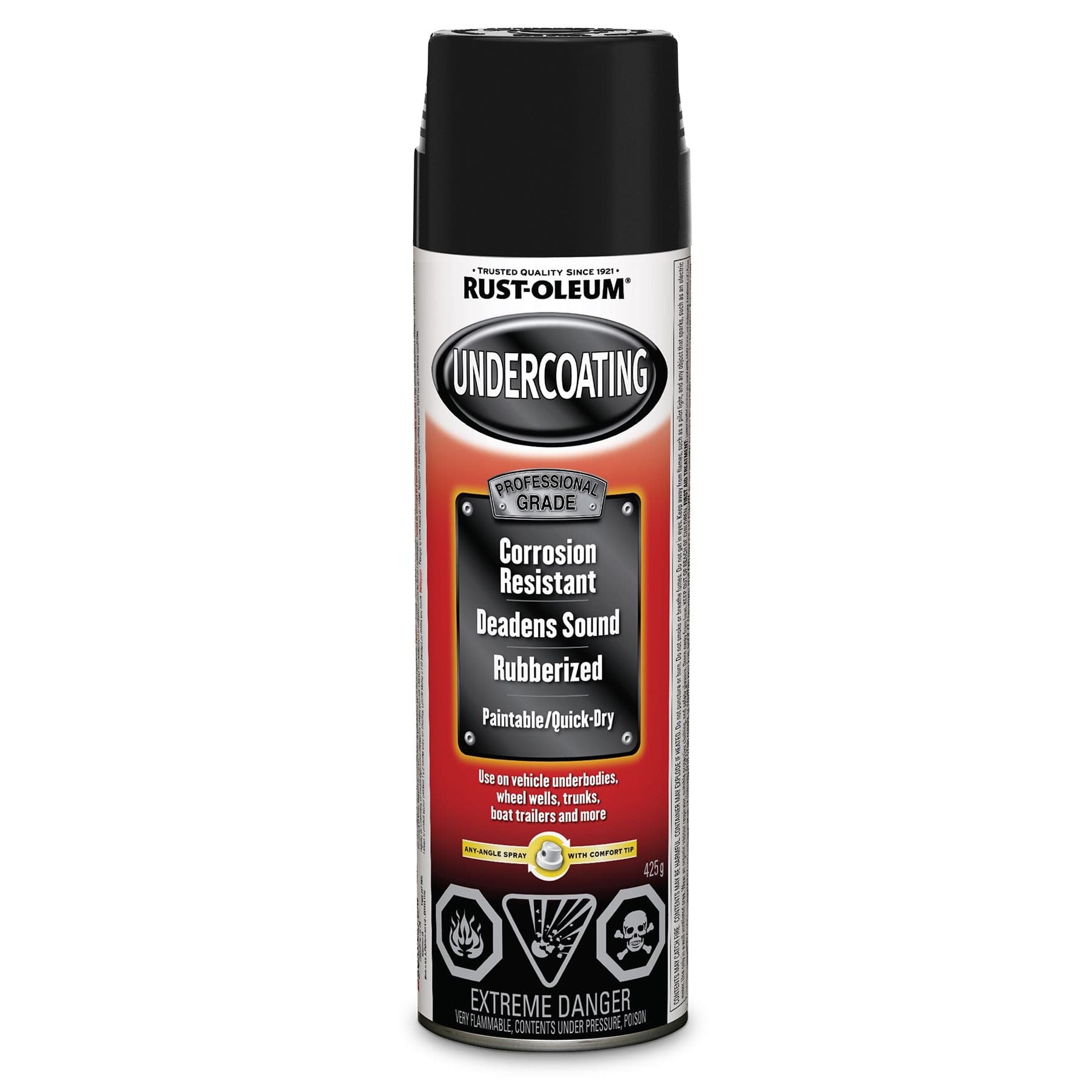 Rust-Oleum® Automotive Corrosion-Resistant Professional Undercoating, Black, 425-g