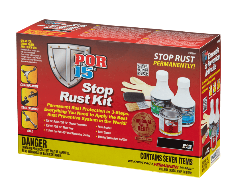 Recochem POR-15 3-Step Stop Rust Kit
