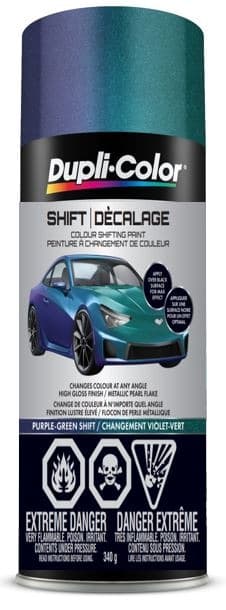 Dupli-Color SHIFT Colour Shifting Paint, Purple/Green