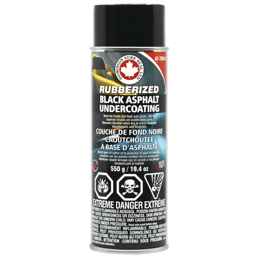 Rubberized Asphalt Undercoating Spray