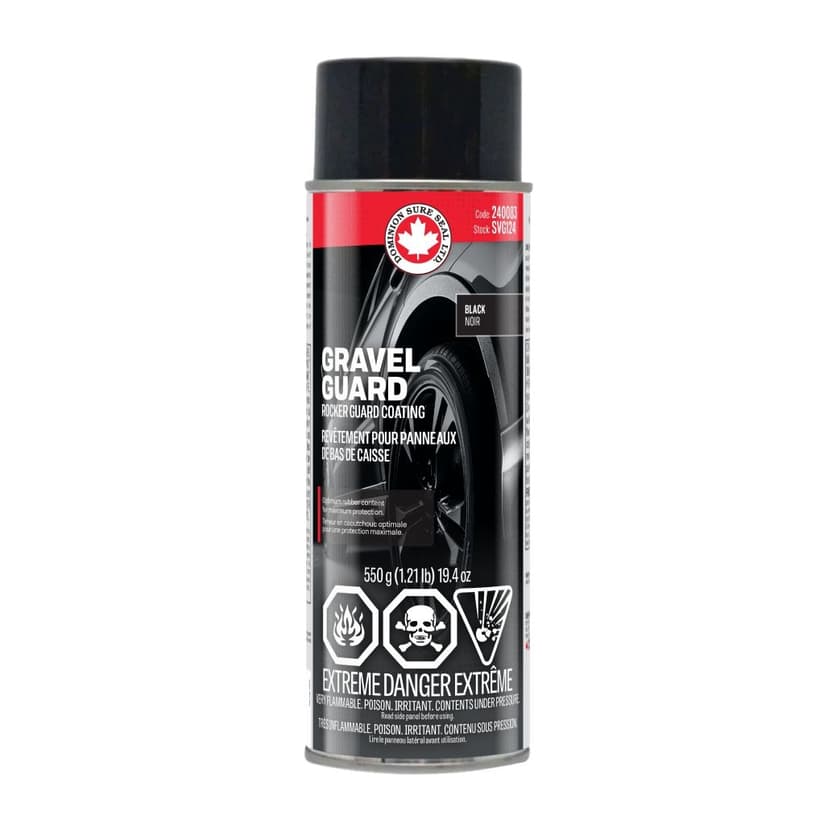 Rubberized Rockerguard Undercoating, Black, 550-g