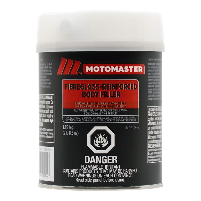 MotoMaster Fiberglass Body Filler, 1.15-kg