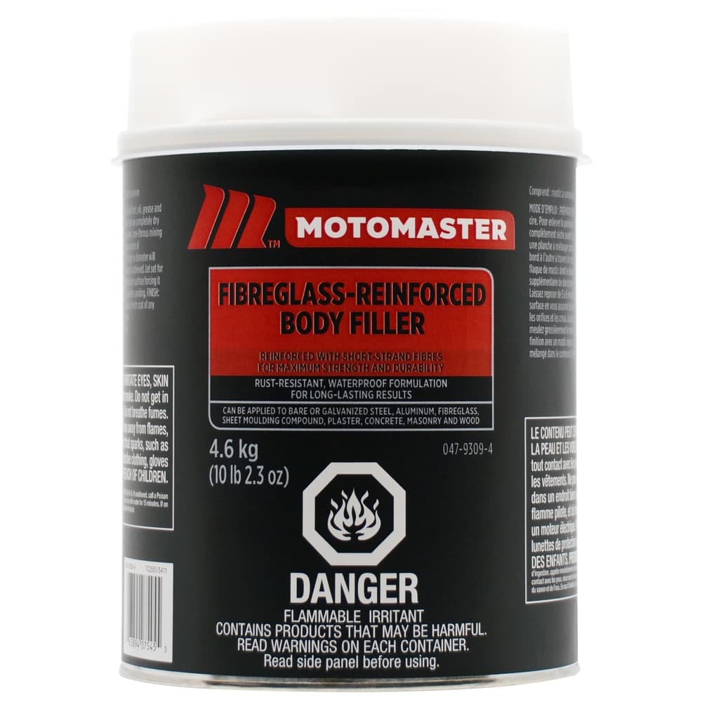 MotoMaster Fibreglass Body Filler, 4.6-kg