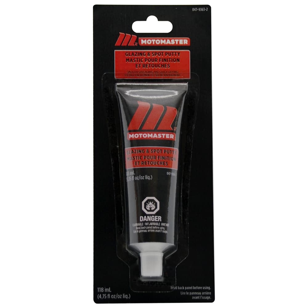 MotoMaster Glazing & Spot Putty, 128-g