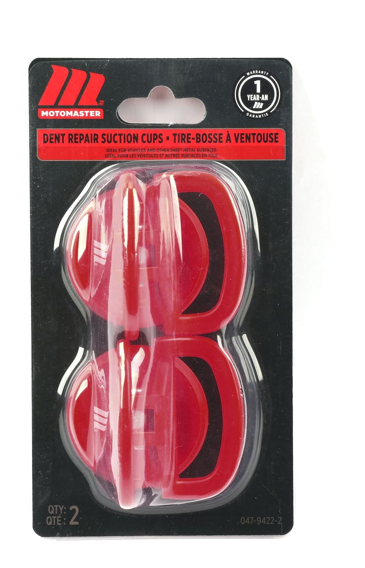 MotoMaster Suction Cups, 2-in, 2-pc