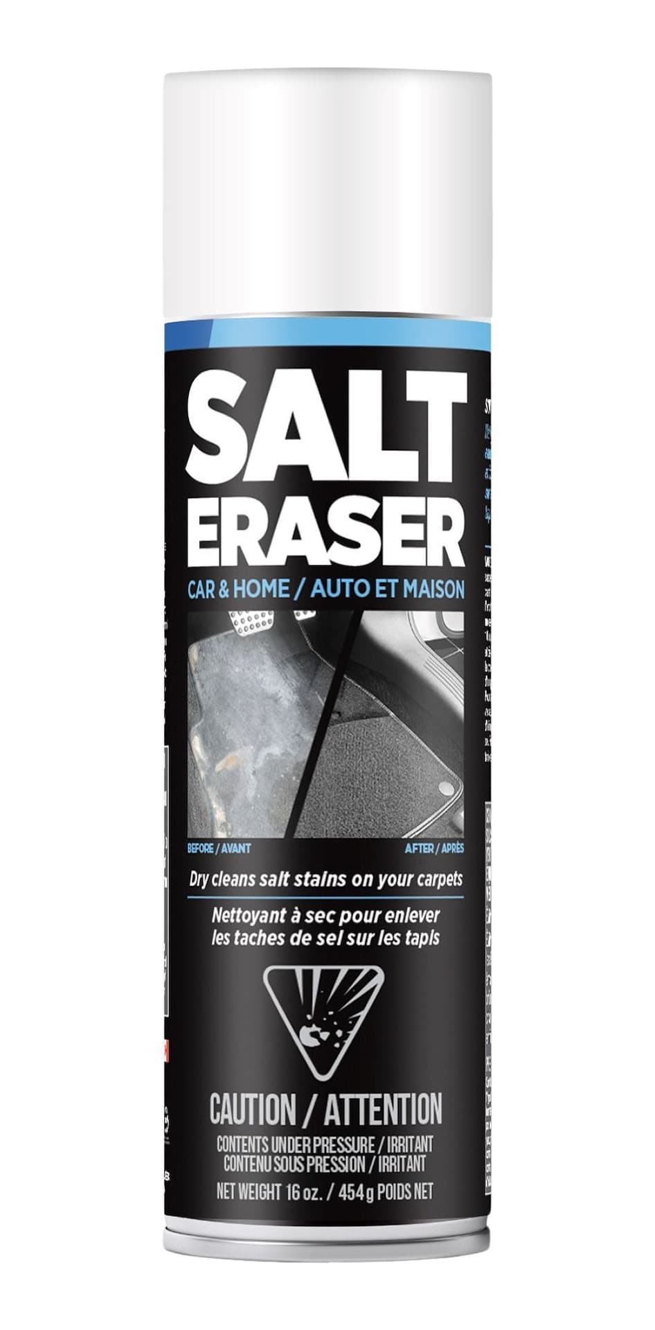 Salt Eraser Car Salt & Stain Remover Spray, 454-g