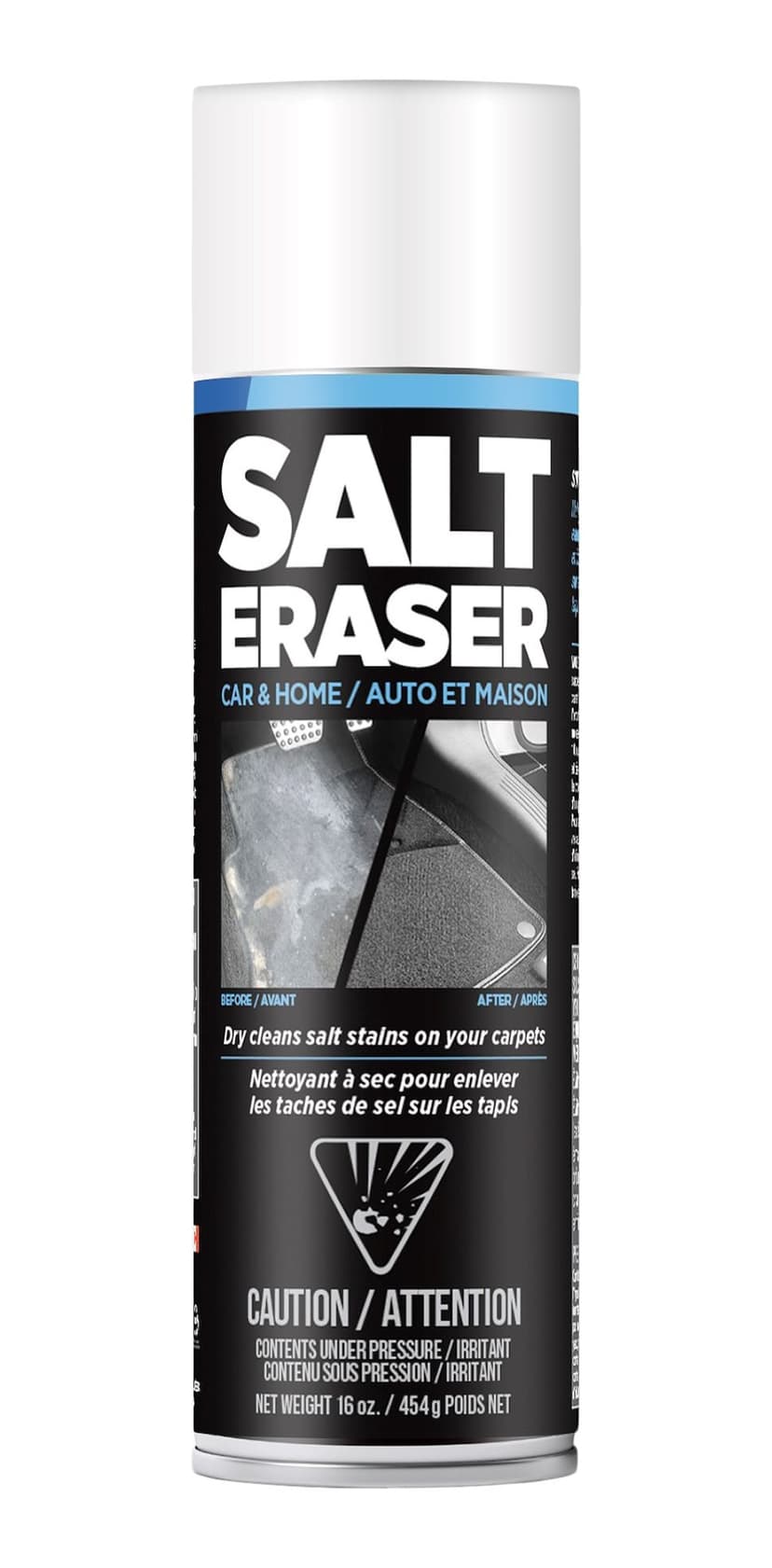 Salt Eraser Car Salt & Stain Remover Spray, 454-g