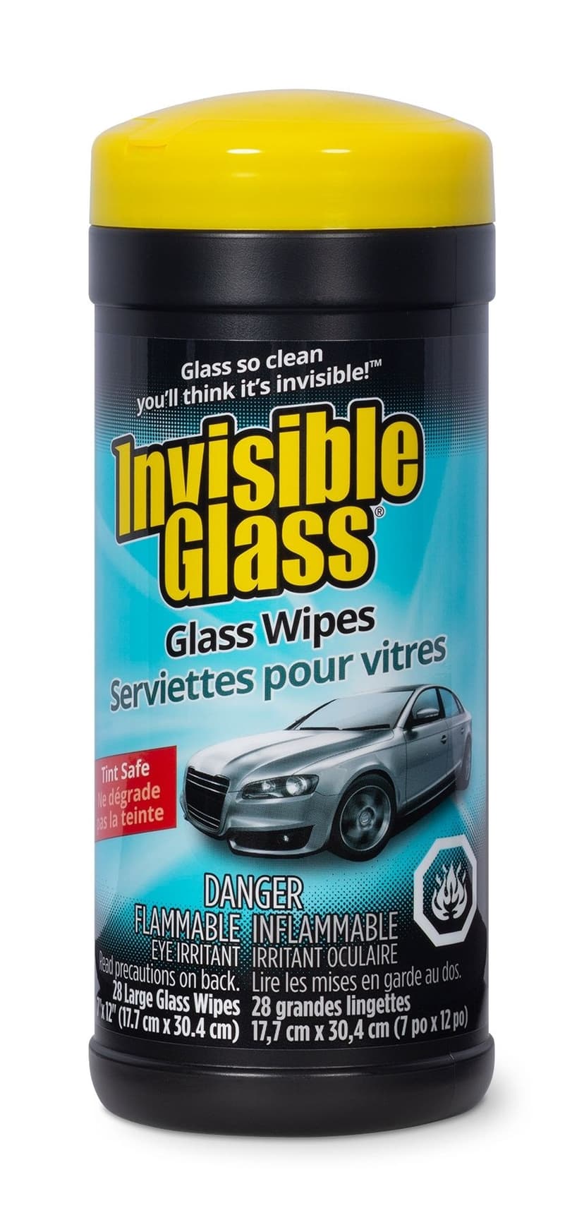 Stoner Invisible Glass Premium Car Glass Cleaner Wipes, 28-pk