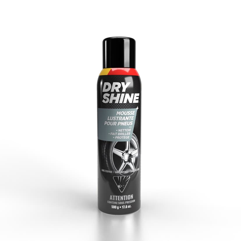 Dry Shine Foaming Car Tire Shine Spray, 500-g