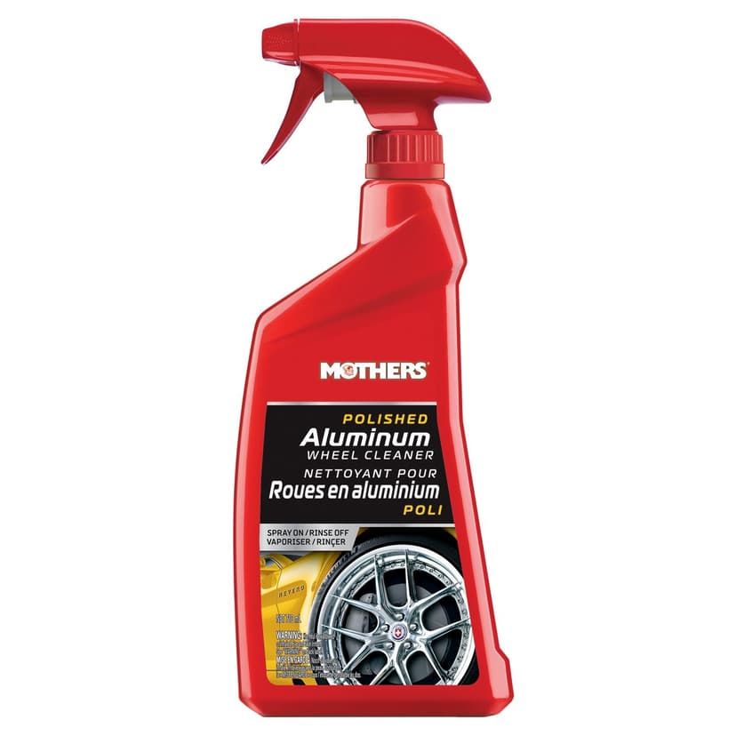 Mothers Polished Aluminum Car Wheel/Rim Cleaner Spray, 710-mL