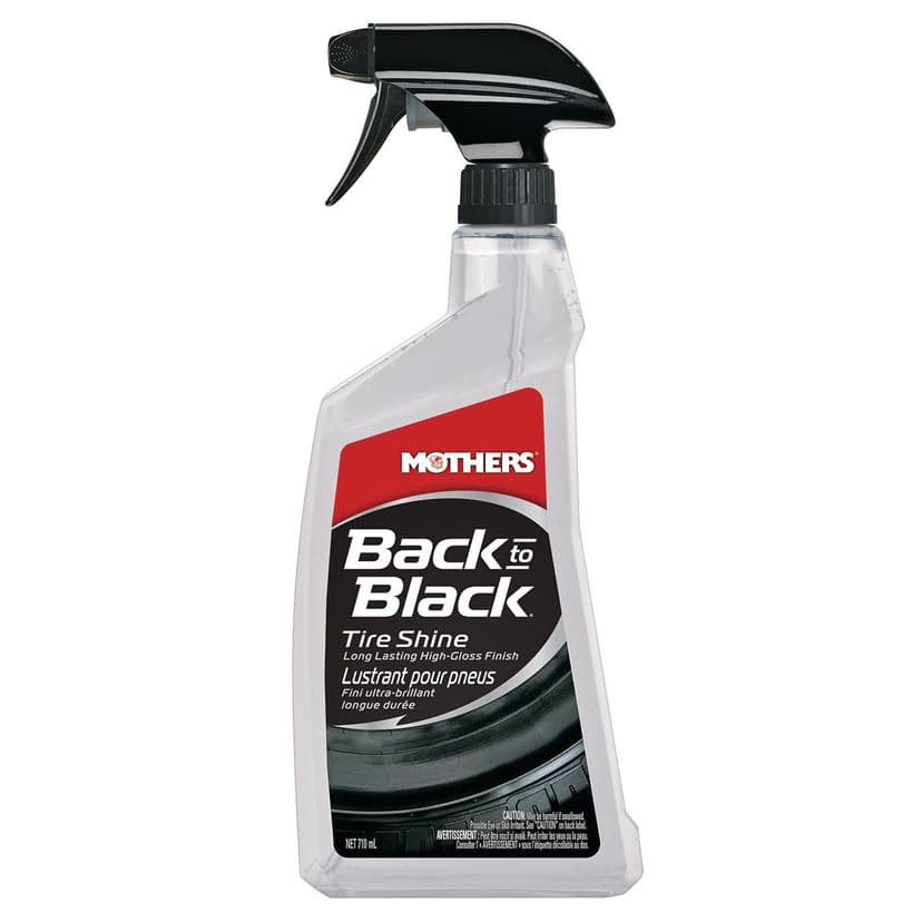 Mothers Back to Black Car Tire Shine Spray, 710-mL
