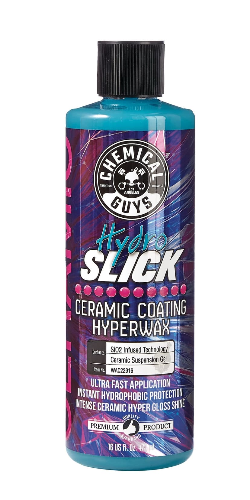 Chemical Guys HydroSlick Car Ceramic Coating Hyperwax, 473-mL
