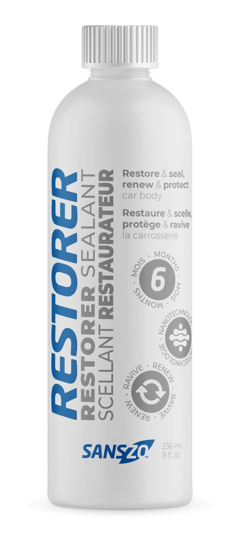 Sans-Zo Car Restorer Sealant, 236-mL