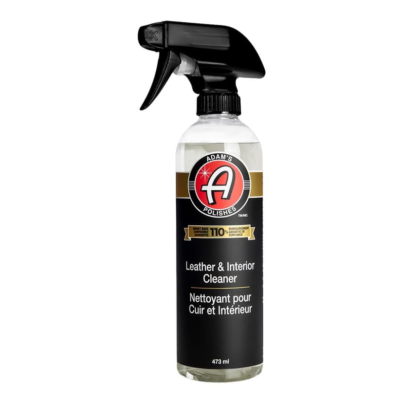 Adams Polishes Leather & Interior Car Cleaner Spray, 473-ml