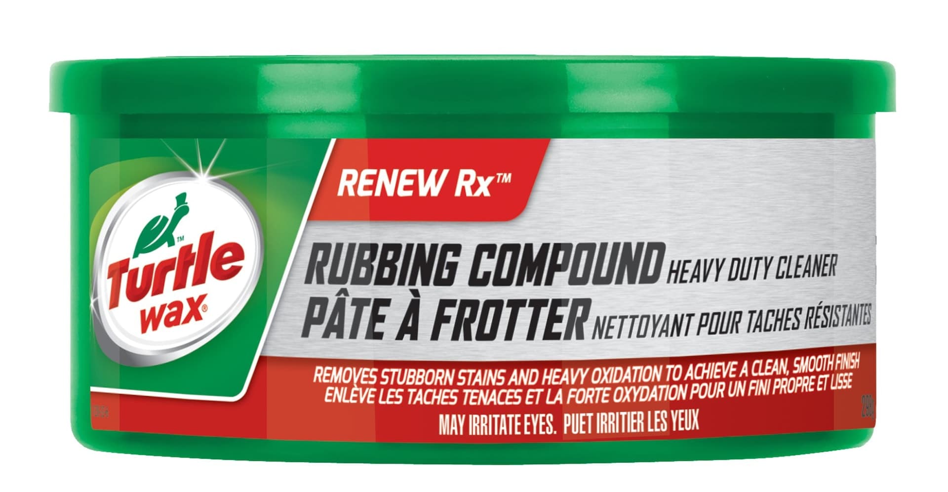 Turtle Wax Renew Rx Heavy-Duty Car Rubbing Compound, 298-g