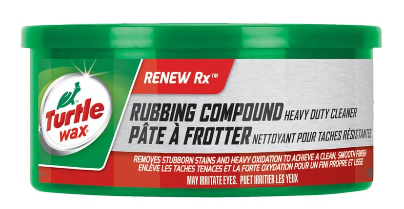 Turtle Wax Renew Rx Heavy-Duty Car Rubbing Compound, 298-g