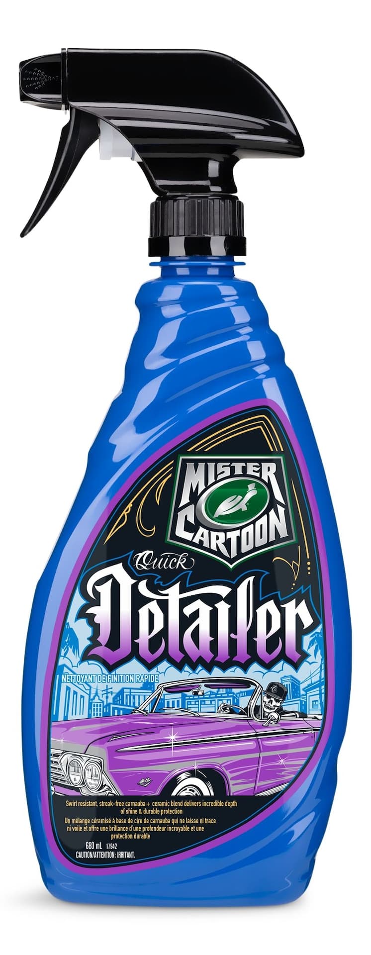 Turtle Wax X Mister Cartoon Quick Detailer Spray, 680-ml