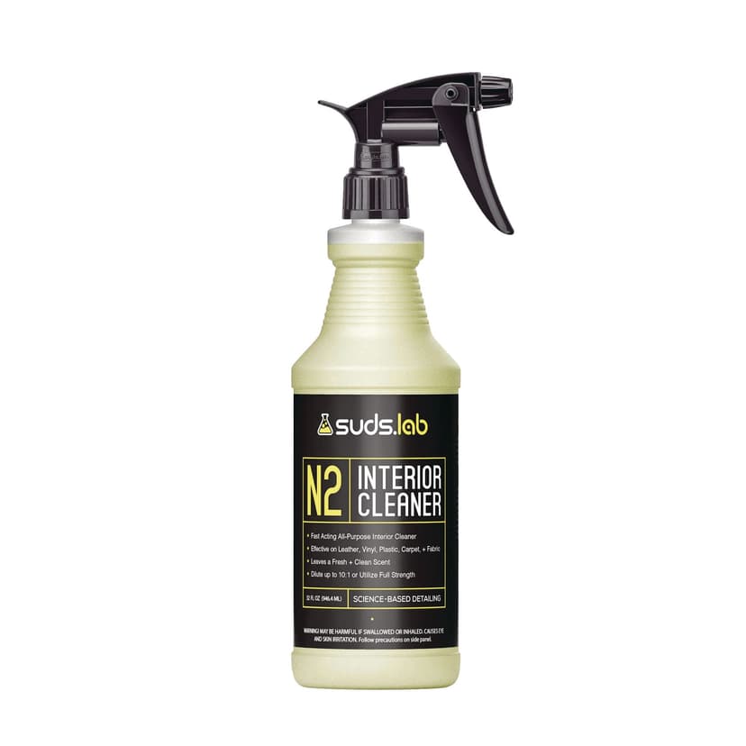 Suds Lab N2 Interior Cleaner, Fast-acting & Scented, 32-oz