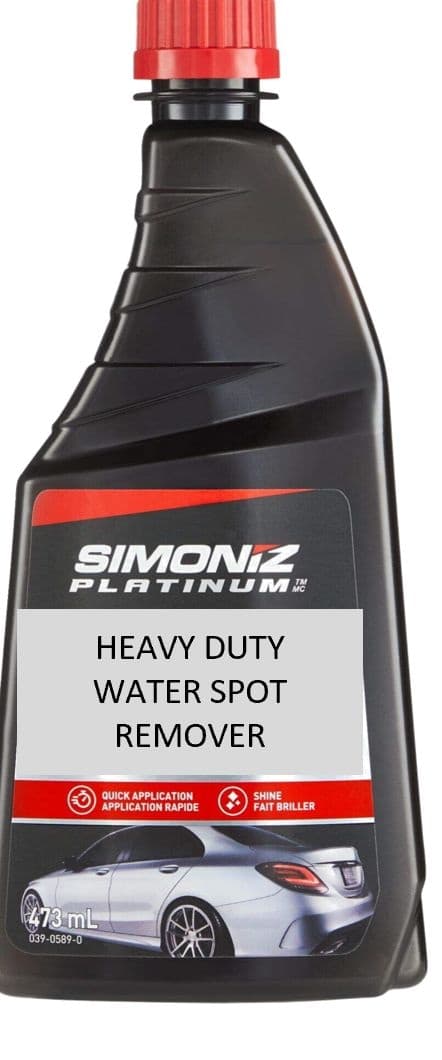 Simoniz Platinum Heavy Duty Water Spot Remover Gel, 473-mL