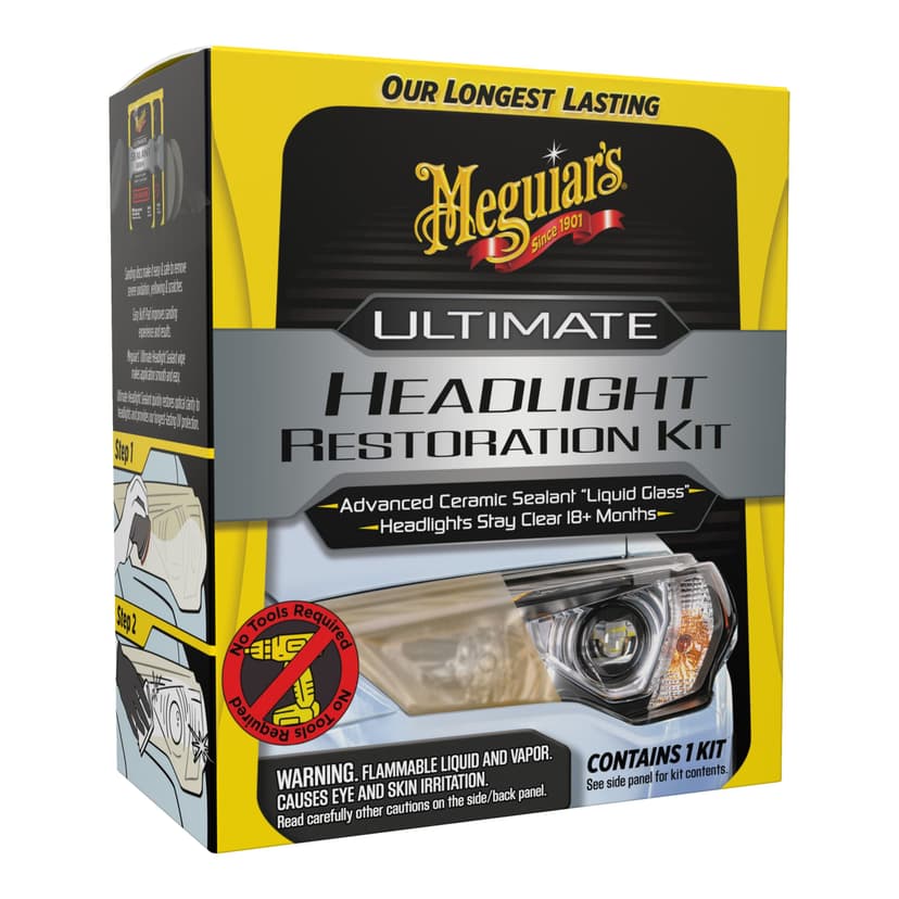 Meguiar’s® Ultimate Headlight Restoration Kit, Unscented