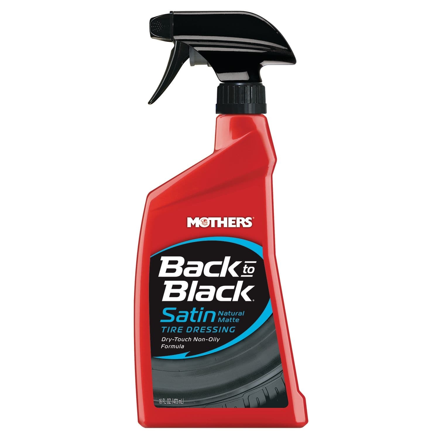 Mothers Back to Black Tire Shine Spray, Natural Matte, 473-mL