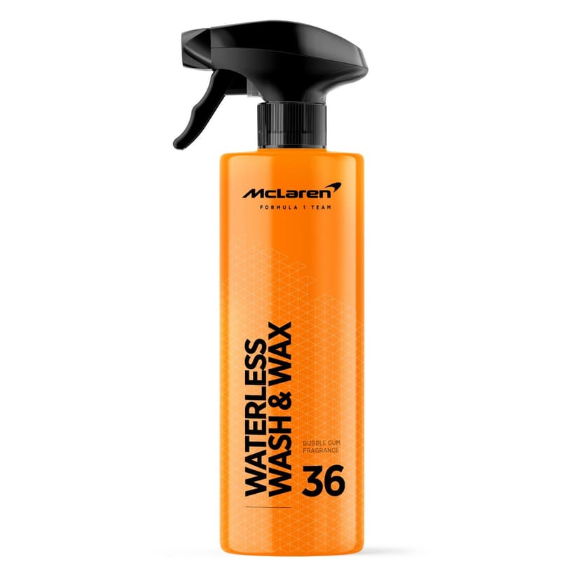 McLaren Waterless Wash & Wax, No Hose/Bucket Needed, 500-mL