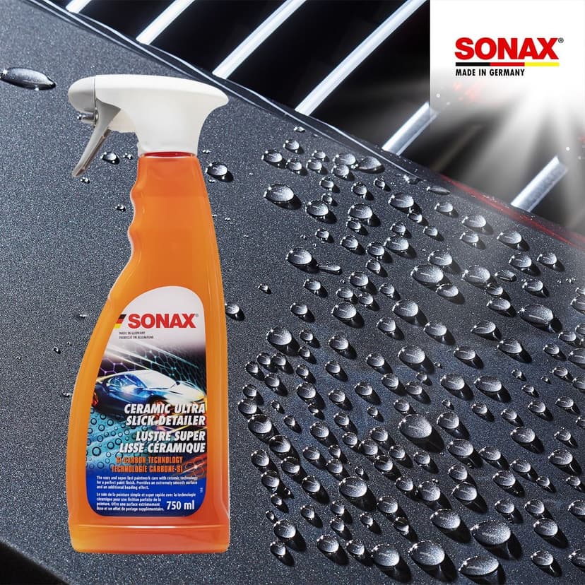 Sonax Ceramic Ultraslick Detailer for Hydrophobic Protection, 750-mL