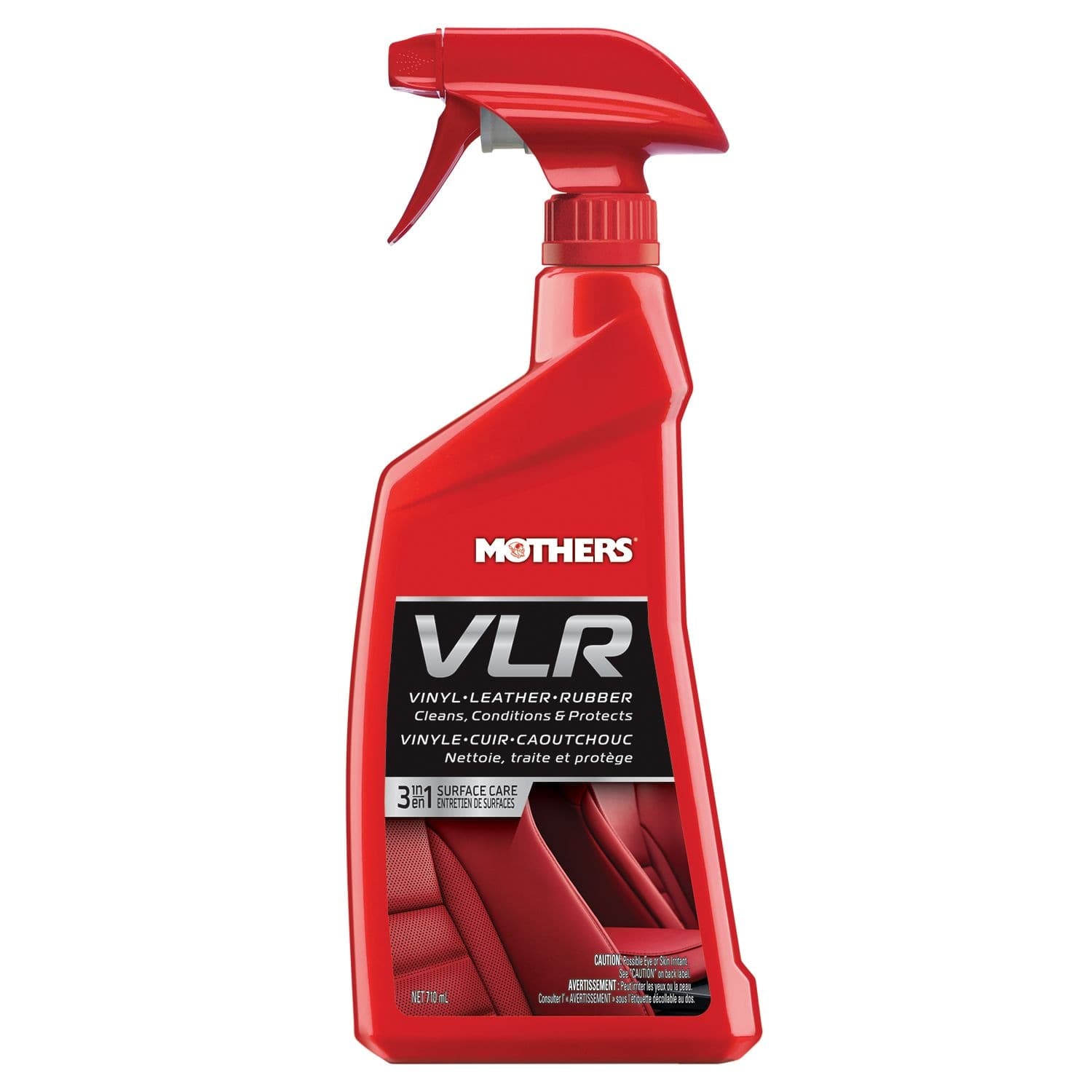 Mothers VLR Car Vinyl, Leather & Rubber Cleaner, Conditioner & Protectant Spray, 710-mL
