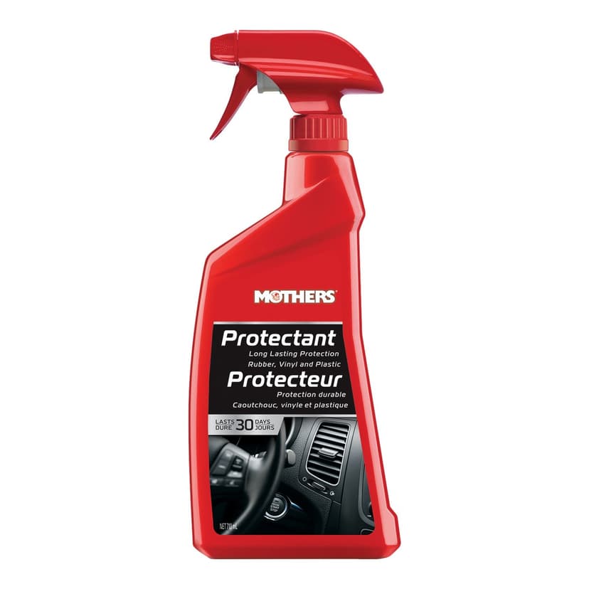 Mothers Car Rubber, Vinyl & Plastic Protectant Spray, 710-mL