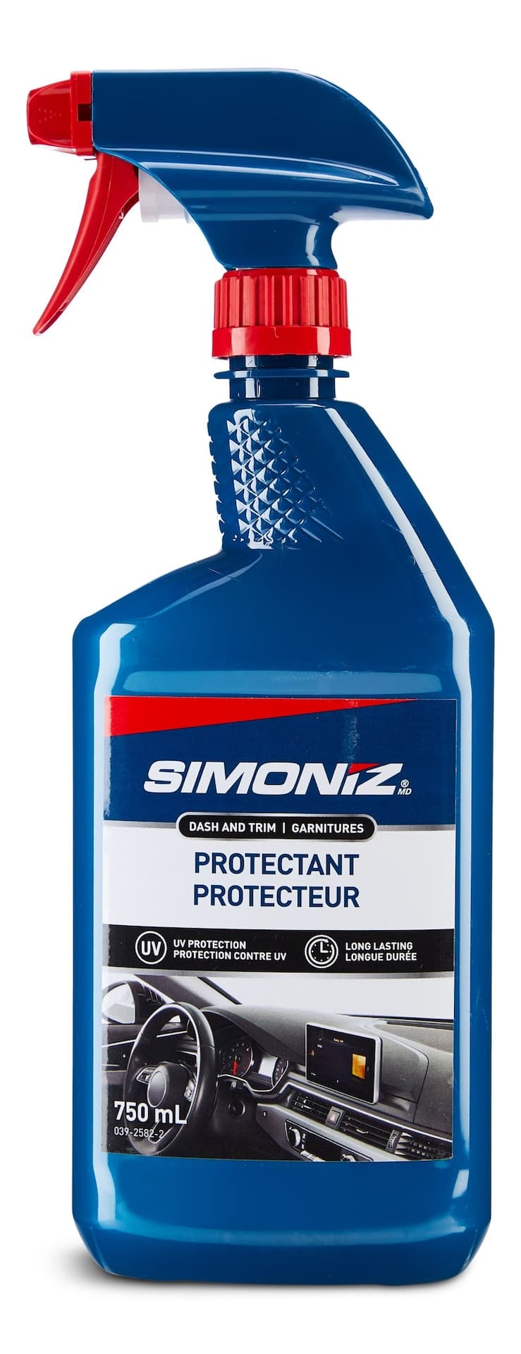 SIMONIZ Dash & Trim Car Interior Protectant Spray, 750-mL