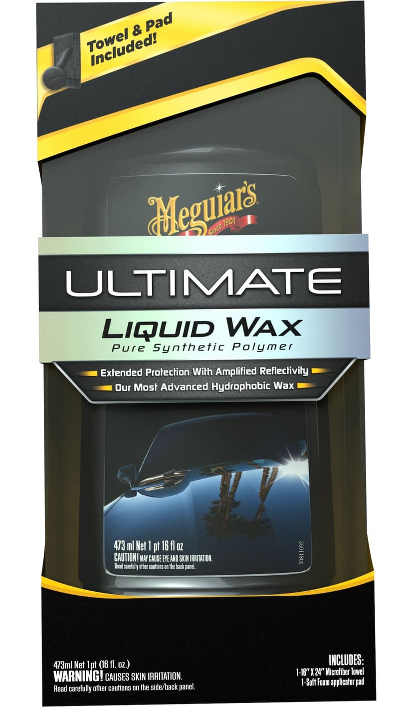 Meguiar's Ultimate Liquid Wax kit, 3-pc, 473-mL