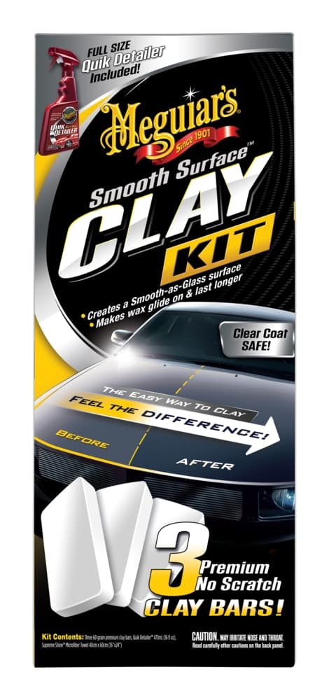 Meguiar's Smooth Surface Clay kit, 5-pc