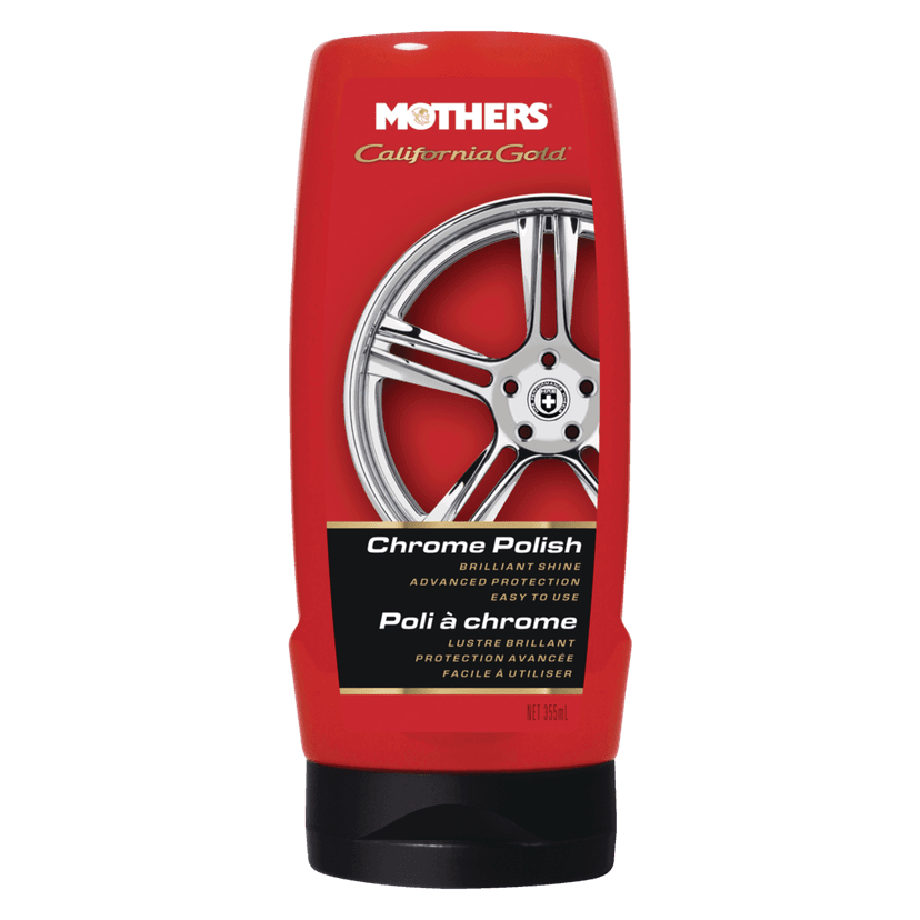Mothers California Gold Chrome Polish, 355-mL